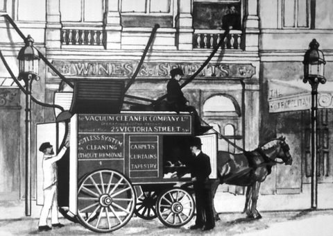 Hubert Cecil Booth's early vacuum cleaner